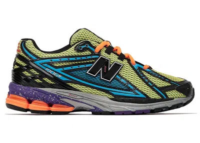 Pre-owned New Balance Men's  1906r Dtlr Starry Nights Sneakers In Energy Lime/helium/dynomite In Multi