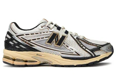 Pre-owned New Balance Men's  1906r Vintage Sneakers In Sea Salt/metallic Silver/black