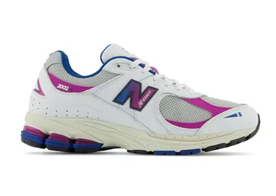 Pre-owned New Balance Men's  2002r Good Vibes Pack Sneakers In White/pink/blue
