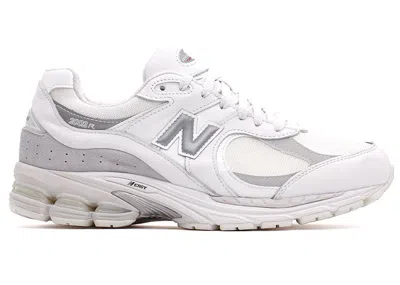 Pre-owned New Balance Men's  2002r Goretex Sneakers In White/brighton Grey/silver Metallic