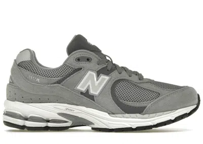 Pre-owned New Balance Men's  2002r Grey Sneakers In Steel/lead/orca