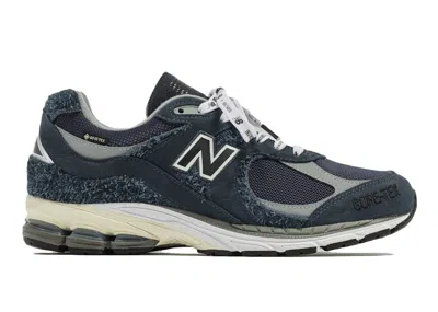 Pre-owned New Balance Men's  2002r Invincible X N.hoolywood Goretex Sneakers In Navy Blue/grey/white In Multi