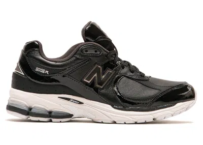 Pre-owned New Balance Men's  2002r Leather Pack Sneakers In Black