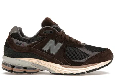 Pre-owned New Balance Men's  2002r Lunar New Year Sneakers In Rich Earth/blacktop/castlerock