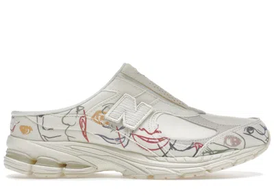 Pre-owned New Balance Men's  2002r Mule Bryant Giles What Now? Sneakers In Beige/moonbeam