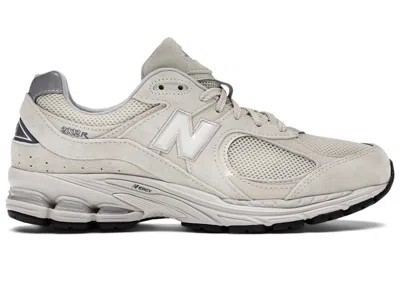 Pre-owned New Balance Men's  2002r Sneakers In Bone/light Aluminum