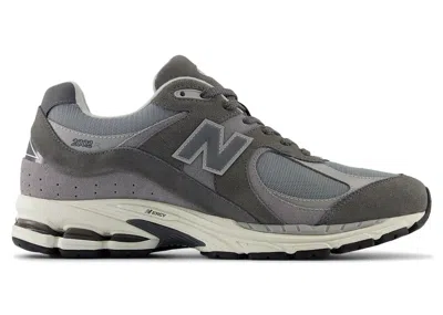 Pre-owned New Balance Men's  2002r Sneakers In Castlerock/slate Grey/raincloud In Gray