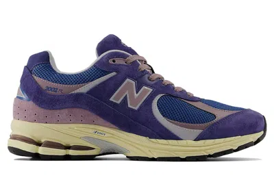 Pre-owned New Balance Men's  2002r Sneakers In Dream State/ice Wine/sea Stone In Multi