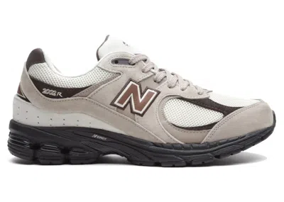 Pre-owned New Balance Men's  2002r Sneakers In Driftwood/rich Earth/timberwolf