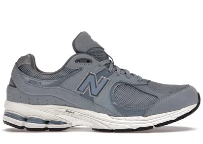 Pre-owned New Balance Men's  2002r Sneakers In Light Blue/off White