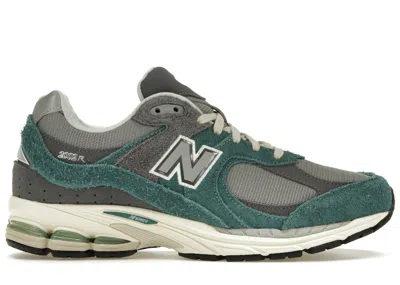 Pre-owned New Balance Men's  2002r Sneakers In New Spruce/magnet/shadow Grey