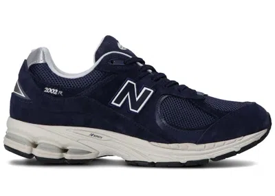 Pre-owned New Balance Men's  2002r Sneakers In Pigment/light Aluminum