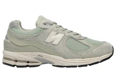 Pre-owned New Balance Men's  2002r Sneakers In Silver Pine/sea Salt/rain Cloud