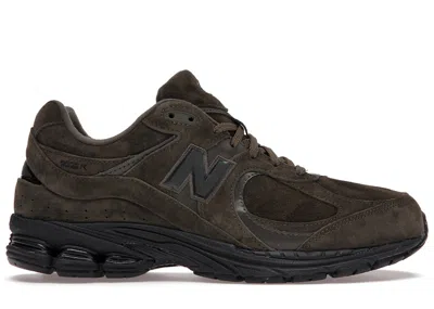 Pre-owned New Balance Men's  2002r Sneakers In Triumph Green/black In Multi