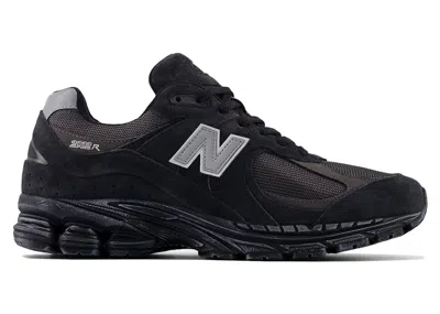 Pre-owned New Balance Men's  2002r Vintage Sneakers In Black/grey In Multi