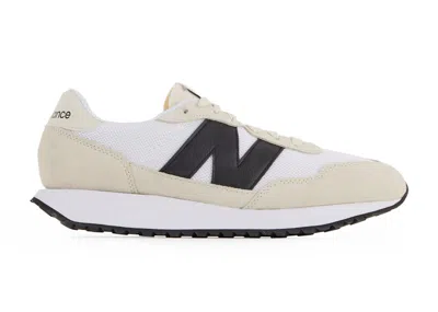 Pre-owned New Balance Men's  237 Sneakers In Beige/black