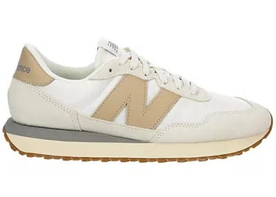 Pre-owned New Balance Men's  237 Sneakers In Beige/turtledove In Brown