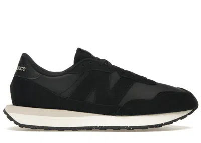 Pre-owned New Balance Men's  237 Sneakers In Black/moonbeam