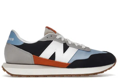 Pre-owned New Balance Men's  237 Sneakers In Blue/orange/black