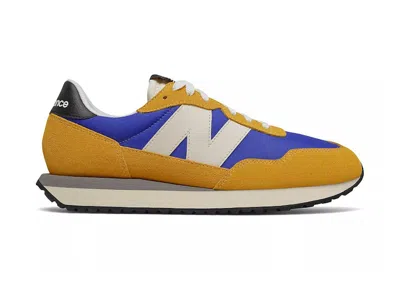 Pre-owned New Balance Men's  237 Sneakers In Cobalt Blue/aspen