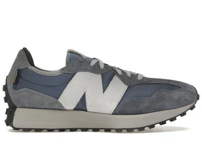 Pre-owned New Balance Men's  327 Cordura Sneakers In Dark Arctic Grey/vintage Indigo
