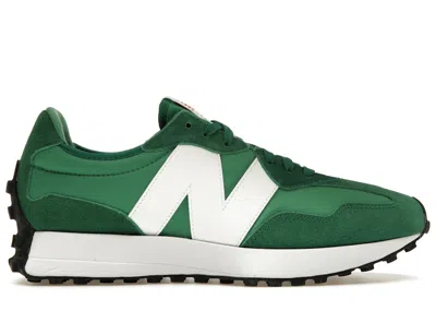 Pre-owned New Balance Men's  327 Green Sneakers In Classic Pine/white In Multi