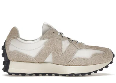 Pre-owned New Balance Men's  327 Navy Sneakers In Moonbeam/white