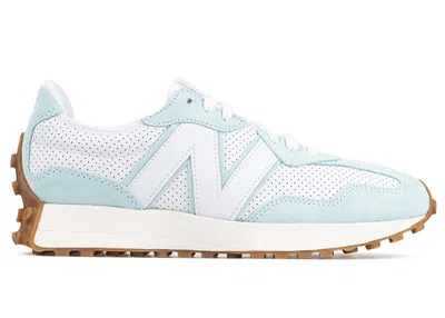 Pre-owned New Balance Men's  327 Primary Pack Sneakers In White/mint