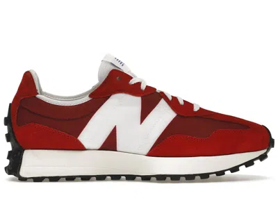 Pre-owned New Balance Men's  327 Scarlet Sneakers In  Scarelet Red/team Red