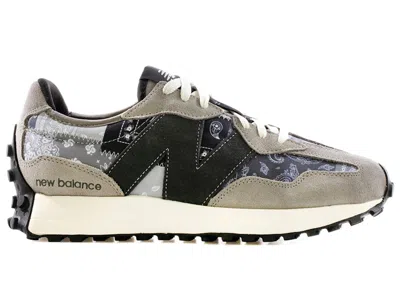 Pre-owned New Balance Men's  327 Shoe Palace Unity Heritage Bandana Sneakers In Grey/black In Multi