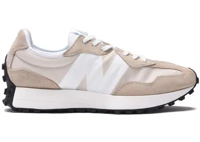 Pre-owned New Balance Men's  327 Sneakers In Beige/white