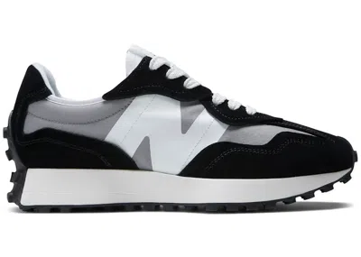 Pre-owned New Balance Men's  327 Sneakers In Black/shadow Grey In Multi