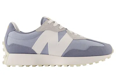 Pre-owned New Balance Men's  327 Sneakers In Blue Indigo/white In Multi