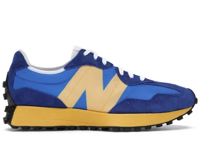 Pre-owned New Balance Men's  327 Sneakers In Blue/orange