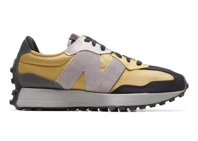 Pre-owned New Balance Men's  327 Sneakers In Byzantine Gold/golden Poppy