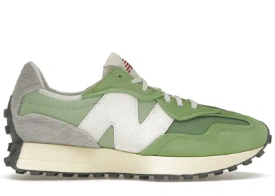 Pre-owned New Balance Men's  327 Sneakers In Chive/avocado