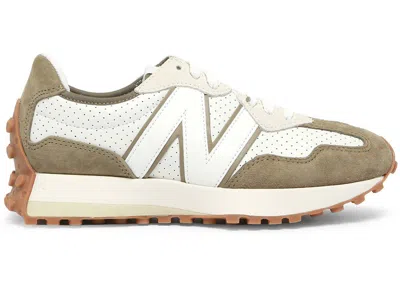 Pre-owned New Balance Men's  327 Sneakers In Covert Green/sea Salt