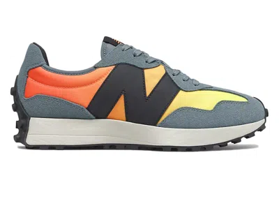 Pre-owned New Balance Men's  327 Sneakers In Cyclone/citrus Punch