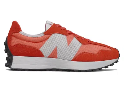 Pre-owned New Balance Men's  327 Sneakers In Ghost Pepper/ White