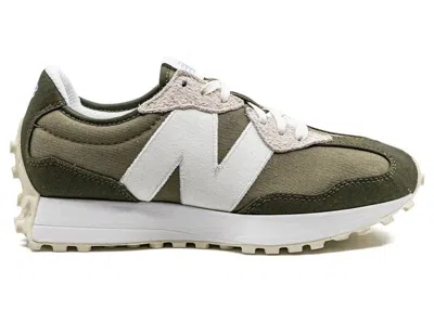 Pre-owned New Balance Men's  327 Sneakers In Military Olive