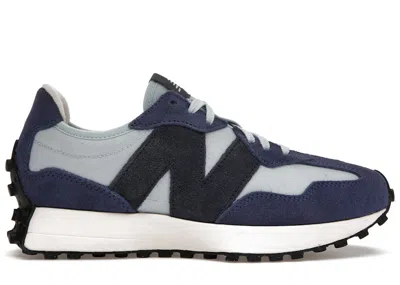 Pre-owned New Balance Men's  327 Sneakers In Navy/blue/black