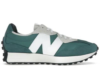 Pre-owned New Balance Men's  327 Sneakers In Nb Green/white In Multi