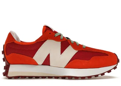 Pre-owned New Balance Men's  327 Todd Snyder Farmer's Market Pomegranate Sneakers In Ghost Pepper/velocity Red
