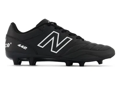 Pre-owned New Balance Men's  442 V2 Academy Fg Sneakers In Black/white