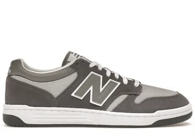 Pre-owned New Balance Men's  480 Sneakers In Castlerock/shadow Grey/rain Cloud In Gray