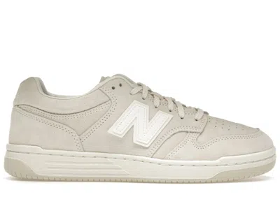 Pre-owned New Balance Men's  480 Sneakers In Linen/sea Salt In Multi