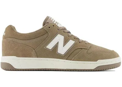 Pre-owned New Balance Men's  480 Sneakers In Mushroom/sea Salt