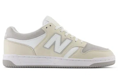 Pre-owned New Balance Men's  480 Sneakers In Rain Cloud/linen