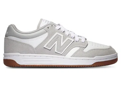 Pre-owned New Balance Men's  480 Sneakers In Rain Cloud/white In Multi