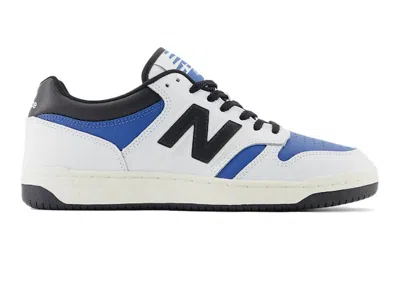 Pre-owned New Balance Men's  480 Sneakers In White/blue Agate/black